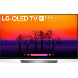 LG Electronics OLED55E8PUA 55-Inch 4K Ultra HD Smart OLED TV (2018 Model) for $999 LG Electronics OLED55E8PUA 55-Inch 4K Ultra HD Smart OLED TV (2018 Model) for $999