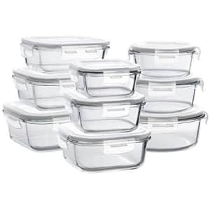 Bayco Glass Storage Container 9-Piece Set for $25