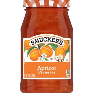 Smucker's Apricot Preserves 12-oz. Jar 6-Pack for $14 via Sub & Save