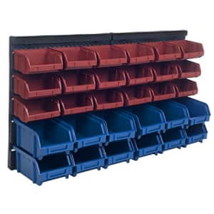 Stalwart Wall Mounted 30-Compartment Storage Drawer Organizer for $26