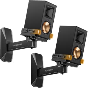 Perlegear 1-Pair Speaker Wall Mounts for $20