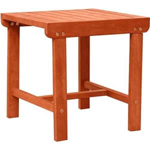 Vifah Malibu V1802 Outdoor Patio Wood Side Table for $69