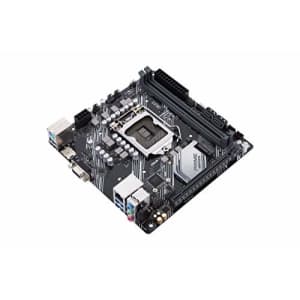 Asustek Computer ASUS Prime H410I-Plus IntelH410 (LGA 1200) Mini-ITX Motherboard, M.2, DDR4 for $187