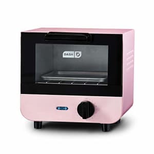 Dash DMTO100GBPK04 Mini Toaster Oven Cooker for Bread, Bagels, Cookies, Pizza, Paninis & More with for $30