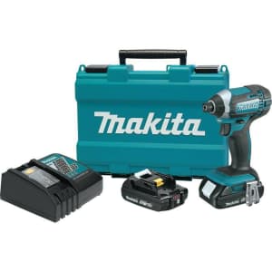 Makita XDT11RR 18V 1/4" Hex Impact Driver Kit for $100 Makita XDT11RR 18V 1/4" Hex Impact Driver Kit for $100