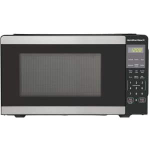 Hamilton Beach 0.9-Cu. Ft. Countertop Microwave Oven for $59 Hamilton Beach 0.9-Cu. Ft. Countertop Microwave Oven for $59