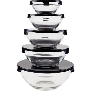 Chef Buddy 5-Piece Container Food Storage Set for $17