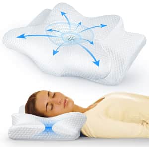Adjustable Cervical Pillow for $46