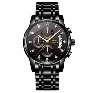 Olmeca Men's Rhinestone Quartz Watch for $9 Olmeca Men's Rhinestone Quartz Watch for $9
