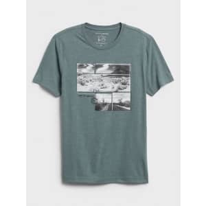 Banana Republic Factory Men's Joshua Tree Graphic T-Shirt for $10