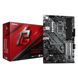 ASROCK B460 Phantom Gaming 4 Supports 10th Gen Intel Core Processors (Socket 1200) Motherboard for $120