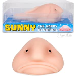 Accoutrements Sunny The Happy Blobfish Squishy Toy for $10 Accoutrements Sunny The Happy Blobfish Squishy Toy for $10