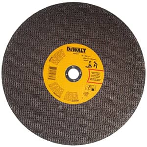 DEWALT Chop Saw Wheel, General Purpose, 14-Inch x 7/64-Inch x 1-Inch (DWA8011) for $15