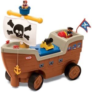 Little Tikes Play 'n Scoot Pirate Ship for $36