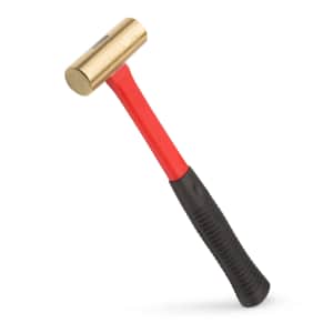 Tekton 16-oz. Jacketed Fiberglass Brass Hammer for $15 Tekton 16-oz. Jacketed Fiberglass Brass Hammer for $15