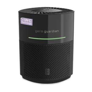 Germ Guardian GermGuardian AirSafe+ Intelligent Air Purifier with 360 HEPA 13 Filter, Captures 99.97% of for $92
