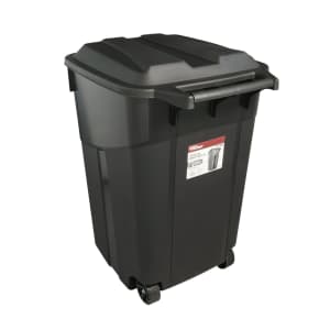 Hyper Tough 45-Gallon Wheeled Heavy Duty Plastic Garbage Can for $30