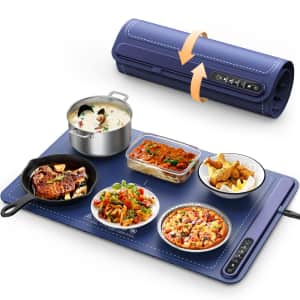 Silicone Electric Food Warming Mat for $20 Silicone Electric Food Warming Mat for $20