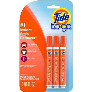 Tide To Go Instant Stain Remover 3-Pack for $6
