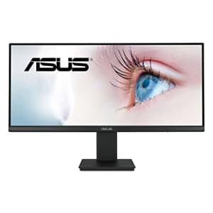 ASUS 29 1080P Ultrawide HDR Monitor (VP299CL) - 21:9 (2560 x 1080), IPS, 75Hz, 1ms, USB-C w/ 15W for $269