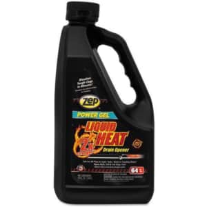 Zep Liquid Heat Hair and Grease Clog Dissolver Gel 64-oz. Bottle for $9