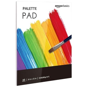 Amazon Basics 40-Sheet Palette Pad for $3