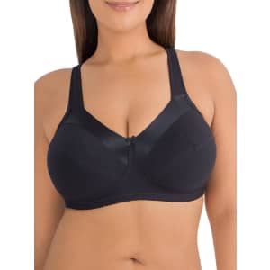 Fruit of the Loom Women's Wirefree Cotton Bra for $5