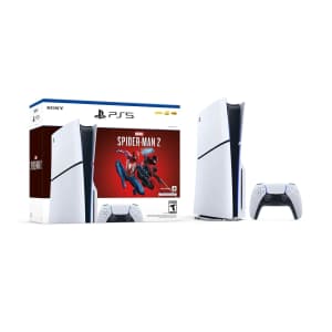Sony PlayStation 5 Disc Spider-Man 2 Console Bundle for $449