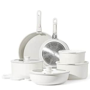 CAROTE 17pcs Pots and Pans Set, Nonstick Cookware Set Detachable Handle, Induction Kitchen Cookware for $70 CAROTE 17pcs Pots and Pans Set, Nonstick Cookware Set Detachable Handle, Induction Kitchen Cookware for $70