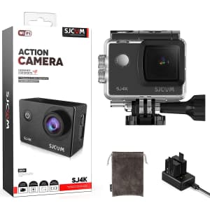 SJCAM 4K Underwater WiFi Action Camera for $50