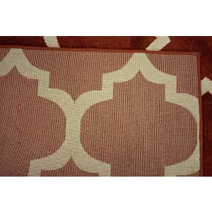 Unique Loom Trellis Collection Moroccan Lattice Red Area Rug (7' 0 x 10' 0) for $100 Unique Loom Trellis Collection Moroccan Lattice Red Area Rug (7' 0 x 10' 0) for $100
