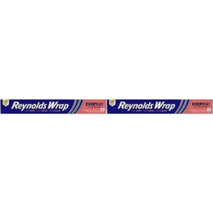 Reynolds Aluminum Foil 30' x 12" Roll 2-Pack for $6