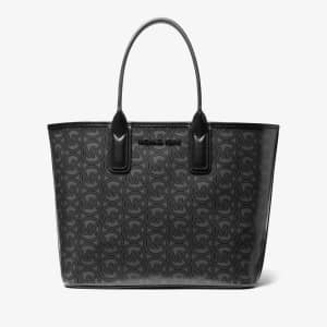Michael Michael Kors Jodie Small Logo Jacquard Tote Bag for $44