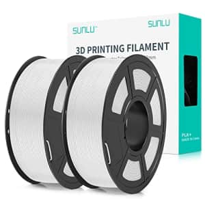 SUNLU 3D Printer Filament PLA Plus 1.75mm 2KG, SUNLU Neatly Wound PLA Filament 1.75mm PRO, PLA+ for $28