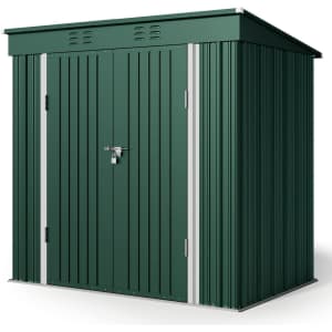 Lofka 6x4-Foot Outdoor Storage Shed for $140
