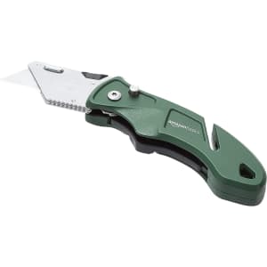 Amazon Basics Folding Utility Knife for $9