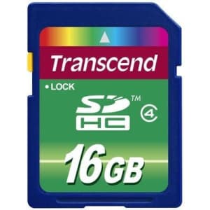 Transcend Olympus Stylus Tough TG-870 Digital Camera Memory Card 16GB Secure Digital (SDHC) Flash Memory Card for $12