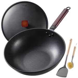 13" Carbon Steel Wok for $20