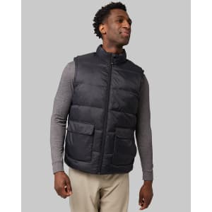 32 Degrees Men's Nano Sherpa Lined Vest for $15