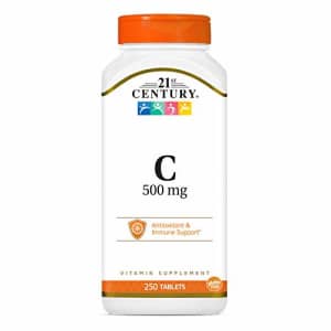 21st Century C 500 mg Tablets, A3841 No Artificial Flavor 250 Count for $10