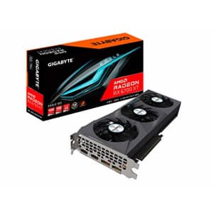 Gigabyte Radeon RX 6700 XT Eagle 12G Graphics Card, WINDFORCE 3X Cooling System, 12GB 192-bit for $433