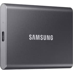 Samsung T7 4TB USB 3.2 External Portable SSD: $280