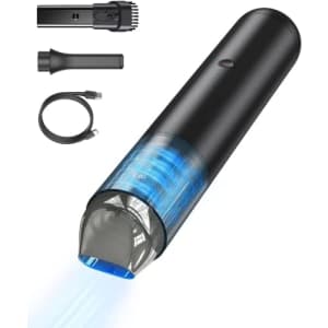 Baseus Handheld Vacuum Cleaner, 15000PA Car Vacuum with LED Lights, 136W Rechargeable Vacuum for for $100 Baseus Handheld Vacuum Cleaner, 15000PA Car Vacuum with LED Lights, 136W Rechargeable Vacuum for for $100