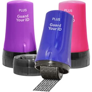 Plus Guard Your ID Advanced Roller 2.0 Identify Theft Security Stamp 3-Pack for $21 Plus Guard Your ID Advanced Roller 2.0 Identify Theft Security Stamp 3-Pack for $21