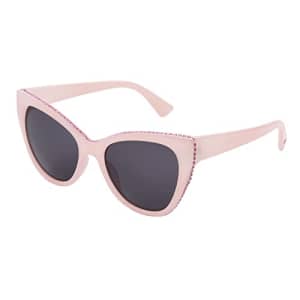 Betsey Johnson Women's Fashionista Cateye Sunglasses, Pink, 150 mm for $45