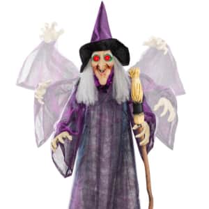 Best Choice Products Wicked Wanda 5-Foot Standing Animatronic Witch for $57 Best Choice Products Wicked Wanda 5-Foot Standing Animatronic Witch for $57