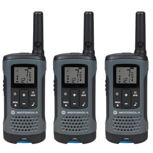 Motorola Talkabout 20-Mile 2-Way Radio 3-Pack for $50 Motorola Talkabout 20-Mile 2-Way Radio 3-Pack for $50