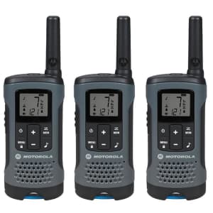 Motorola Talkabout 20-Mile 2-Way Radio 3-Pack for $105