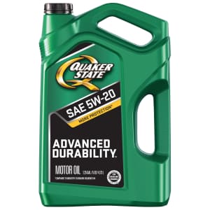 Quaker State 5-Qt. 5W-20 Advanced Durability Motor Oil for $15