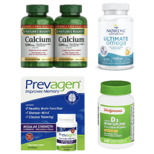 Vitamins & Supplements at Walgreens: Buy one, get 2nd free + extra 15% off $35